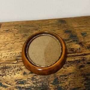 Oval Wooden Picture Frame